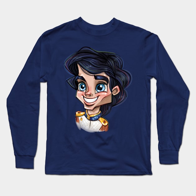 Prince Eric Long Sleeve T-Shirt by abzhakim